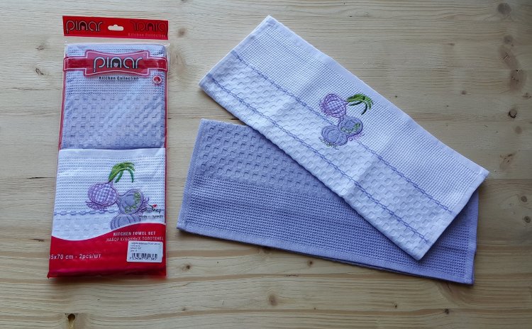 Комплект кухонных полотенец PINAR APLIKA 45х70 2 шт 552/1/CHAR003